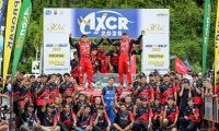 AXCR2025：3年ぶり優勝、チーム三菱ラリーアートの増岡浩監督「三菱自動車らしい強さを取り戻せた」