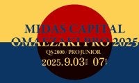 【MIDAS CAPITAL OMAEZAKI Pro 2025】9月3日（水）～9月7日（日）御前崎市ロングビーチにて開催！