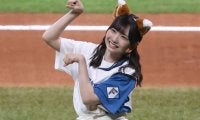 「こんなん見たら…」19歳人気アイドルがエスコン降臨で「誰でも惚れるわ」“リベンジ”のノーバン始球式が「超凄すぎる！！」