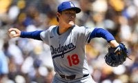 山本由伸、11勝目の権利持ち降板　パドレス相手に6回2失点好投…被弾に絶叫も、ド軍7回に5得点