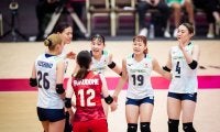 女子日本代表　セットカウント0-2からウクライナに逆転勝利で開幕2連勝