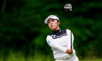 山下美夢有と古江彩佳が暫定7位に浮上 3回の中断で2R順延