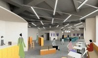 VF甲府と山梨中銀が新店舗　金融×スポーツ×デジタルで市街活性化