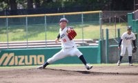 花園大の最速155キロ右腕が7回無失点の好投！目標は支配下でプロ入り【京滋大学野球】