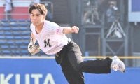 「大野だ」「隅田やん」21歳俳優の完璧なファーストピッチに大反響「これはロッテの大型ルーキー」「もう福くんとは呼べない！」