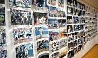 綾羽の夏　雄姿いっぱい　東近江で高校野球写真展　10月まで