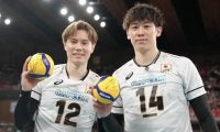 【バレー】男子日本代表、髙橋藍の24歳の誕生日をストレート勝利で飾る。復帰の大塚達宣もボーナスセットで活躍　エムットマッチ2025　ブルガリア戦