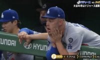 ヤバすぎる… 大谷翔平、超爆速アーチで同僚に“異変”「アゴ外れちゃうw」ベンチで様子がおかしくなる「笑うしかない」