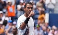 オジェ・アリアシムが4年ぶり2度目の準決勝進出。世界8位デミノーに逆転勝ち[全米オープン]