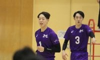 秋季関東大学男子リーグ戦開幕を前にイベント主催の明治大と早稲田大、中央大が熱戦