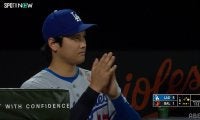 大谷翔平も大きな拍手…山本由伸、ノーノー目前の熱投に敵地もスタンディングオベーションの圧巻光景