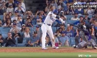 大谷翔平、“レフトへ飛球”の打撃妨害に放送席も騒然 ミットに「当たって逆に飛距離出せるって…」元メジャーリーガーも驚き隠せず