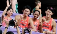 日本、混合1600mリレーで初決勝　予選敗退から一転繰り上がりに