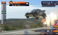 実況も「うお」絶叫した“底が見える”大ジャンプ　世界ラリー、日本人が見せた最速の瞬間に「勝田エアライン」反響続々