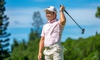 比嘉一貴が連勝へ3打差4位発進 池村寛世43位
