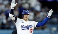 大谷翔平、フェンス直撃ツーベースで23試合連続出塁 山本由伸は5回1/3を無失点 ドジャースは1点差を逃げ切り連勝