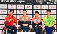 世界ランキング１位の七野が優勝！ パラ卓球はロサンゼルスでメダル獲得を目指す