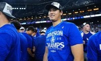 大谷翔平、ド軍は「必ず勝てる」　怪我人続出も掴んだ一丸の地区V…二刀流全開へ