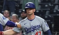ドジャース祝福中に…突然の“告白”「最高だよ」　伝えた事実に女性レポーターも歓喜