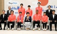 「希望、夢を与えてくれた」中島佑気ジョセフ選手ら、小池知事と面会
