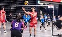 沖縄サントリーアリーナにてサントリーサンバーズ大阪によるバレーボール教室開催