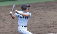 山梨学院が国スポでも強打を発揮！尽誠学園の好左腕を攻略し、ベスト4【滋賀国スポ】