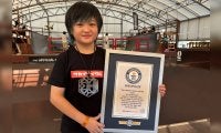 小学5年生の河上恵蒔 X Games男子史上最年少のメダリスト 4つ目のギネス世界記録™を樹立 「最年長でもギネス世界記録を取りたい」
