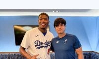 大谷翔平、八村塁と豪華2ショット　LAを彩るスターが“共演”…球団公式SNSが投稿
