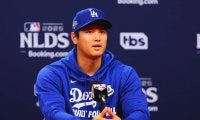 大谷翔平、PS初二刀流で「プレーできることに喜び」　前日に意気込み、明かした“緊張”