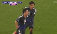 「なにそれ！」U-20日本代表、大学生MFの逆足スーパーミドルで先制点「師匠・小笠原満男ばり」「シュート前の切り替えがよかった」