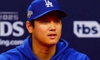 大谷好物は「本当にうまい」　PS初の二刀流前夜から話題一色、敵地に流れた“狂奏曲”