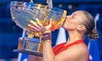  熱戦制しWTA1000で2度目V 