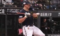 オリ杉本裕太郎、死球で絶叫　倒れ込み悶絶→ベンチへ…治療経て復帰、敵地も拍手で迎える