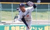 ドラ1候補に挙がる花園大の剛腕が155キロ！3回無失点で多数のスカウト陣へ猛アピール！