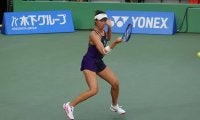 柴原瑛菜 世界41位に完敗で初戦突破ならず「自分の良いところを出せなかった」[木下グループジャパンオープン]