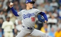 山本由伸、メジャー初の完投勝利！9回7奪三振1失点の力投でドジャース優勝決定シリーズ2勝「精神的な強さを感じました」先頭打者アーチにも動じない姿勢を中継解説も絶賛