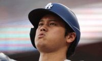 大谷翔平の“大当たり”が発覚　20打席ぶりの安打＋自打球がまさかの場所に…珍プレー写真をSNSに投稿