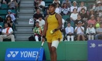 大坂なおみ 左脚負傷のため準々決勝を棄権…2回戦終盤で痛める[木下グループジャパンオープン]