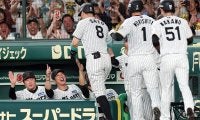 阪神、無傷3連勝で2年ぶり日本S進出決定　短期決戦も強さ健在、佐藤輝明V3ランに甲子園熱狂