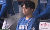 涙を必死で堪え…中継が捉えたハム27歳に「泣いた」　終戦直後、ベンチでの行動に感動