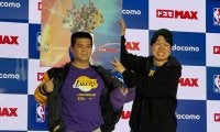 “角刈りの大先輩”NBAレジェンドの名前も浮上…ジェラードンがNBA docomo開幕イベントに登場