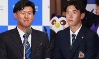 ドラフト1位指名12人が出揃う　目玉の立石は阪神、佐々木麟太郎が競合で鷹へ…巨人が一本釣り