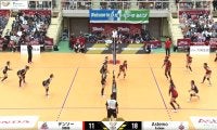 女子バレー、魔球サーブが炸裂 “急減速＆急落下”にリベロも腰砕け