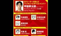 【ハイキュー‼×SVリーグ】サントリー甲斐孝太郎は弟・優斗との関係を、宮ツインズと重ねる 『ハイキュー‼』ベストメンバーの７人も選んだ