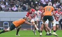 【ラグビー】日本、オーストラリアに「悔しい」敗戦　前半イエロー２枚響き、２トライ献上