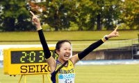 全日本大学女子駅伝25年ぶりＶ城西大、Ｘで優勝報告「たくさんの先輩方、周りの支えがあった」