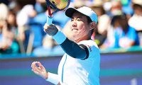  西岡良仁 6連勝で初戦突破 