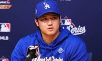 大谷翔平、7回途中交代は「悔やまれる」　WS初黒星…ゲレーロJr.に被弾は「明らかな失投」