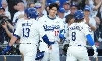 ブラピが大谷に熱視線…ド軍本拠地にVIP大集結　美人女優ら続々、実況席驚き「スターだらけ」