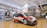 WRCジャパン：TAMIYA PLAMODEL FACTORY TOKYOでトヨタ・ヤリスWRCを展示中